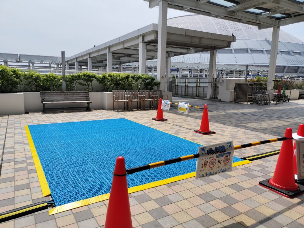 パレット噴水のある場所