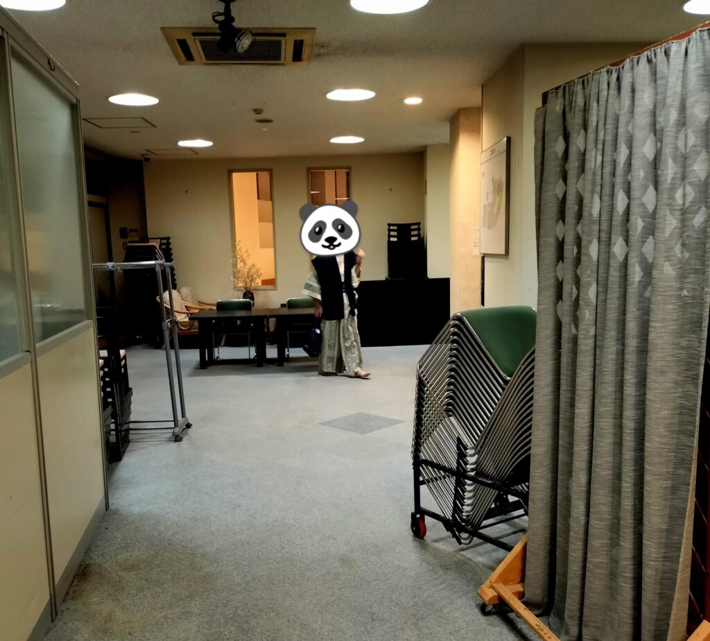 クアリゾートの連絡通路