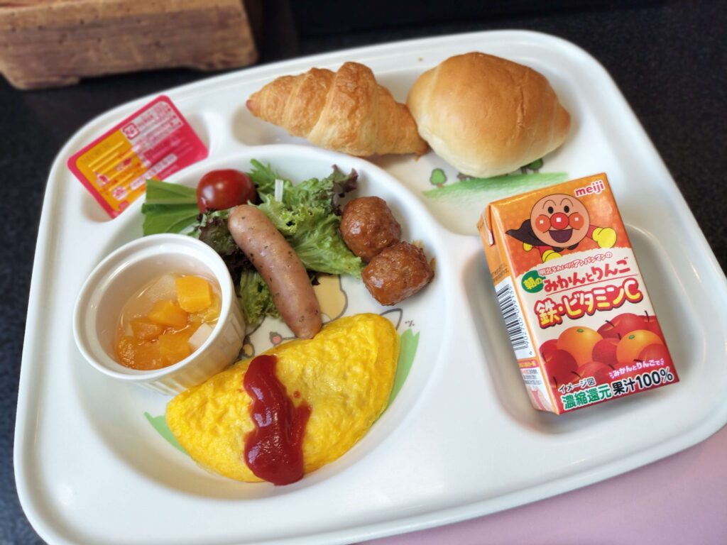 幼児向けの朝食メニュー