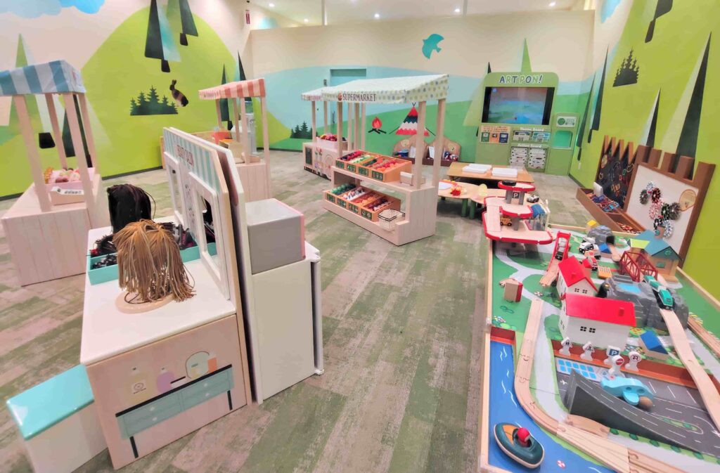 岡崎スキッズガーデンのおままごと