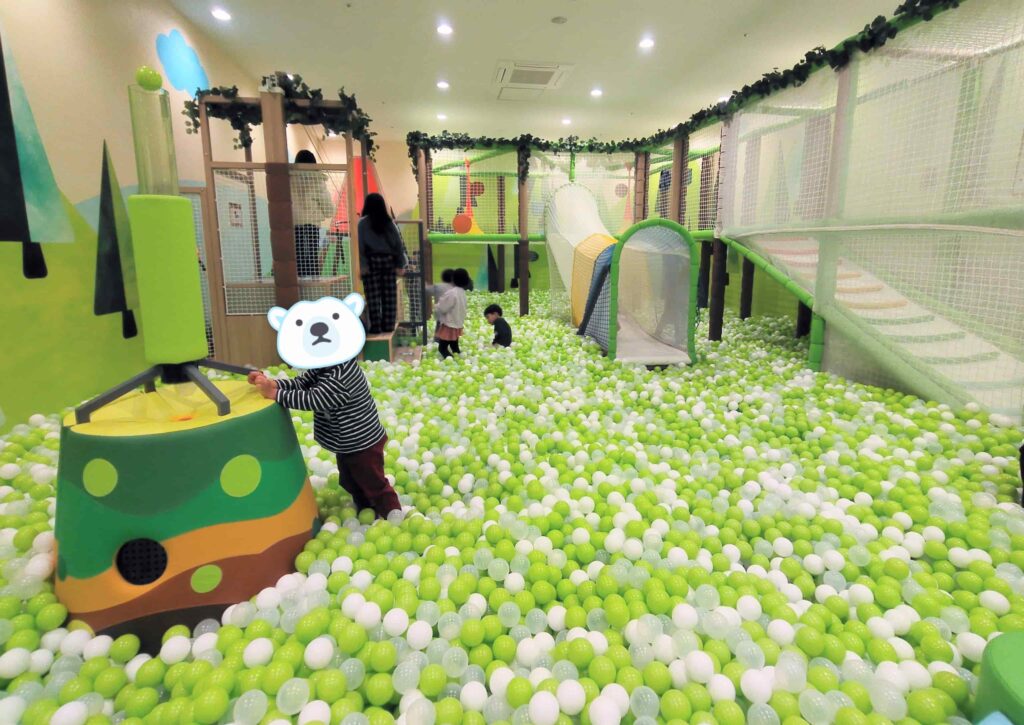 岡崎スキッズガーデンのボールプール