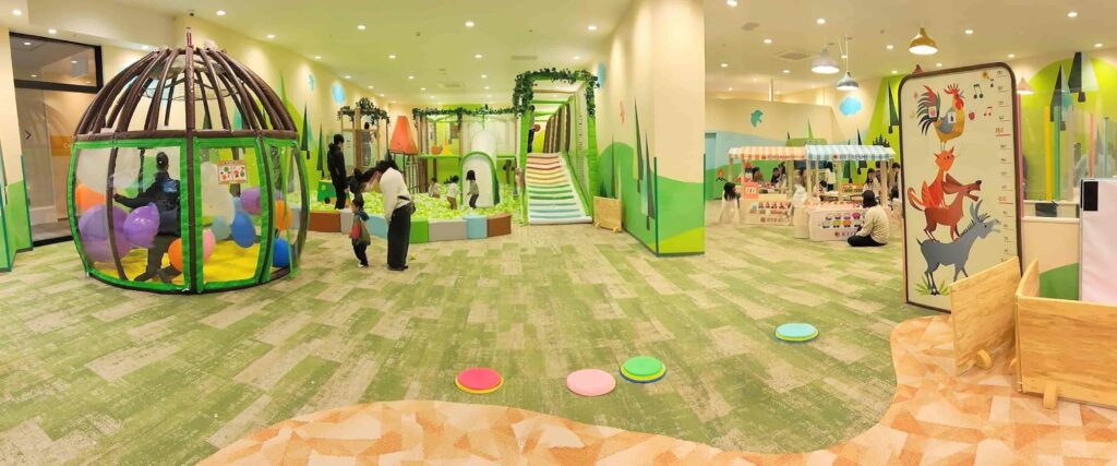 岡崎スキッズガーデンの全体像